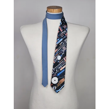 Vintage Ralph Marlin Krawatte "Doctor" 1993, 90er Mediziner Kult