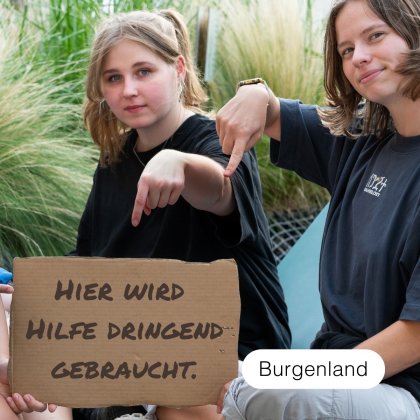 Hilf Menschen im Burgenland genau dort, wo Unterst&uuml;tzung am dringendsten ist