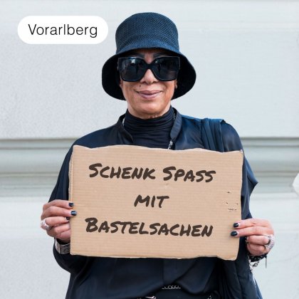 Schenk Spa&szlig; mit Bastelsachen