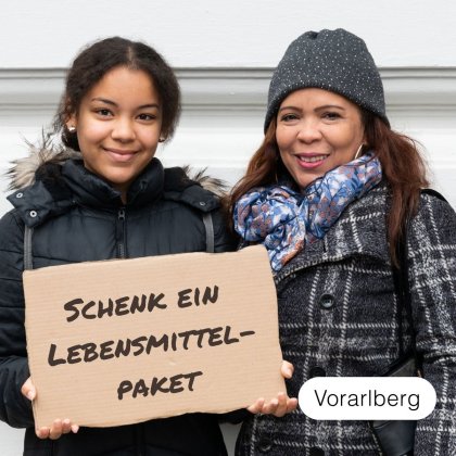 Schenk ein Lebensmittelpaket f&uuml;r armutsbetroffene Menschen