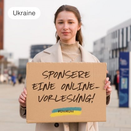 Sponsere eine Online Vorlesung