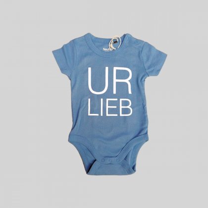 Kurzarm Babybody „UR LIEB“