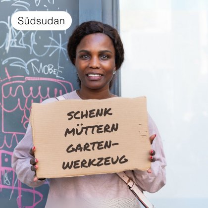 Schenk Müttern Werkzeug für ihren Küchengarten