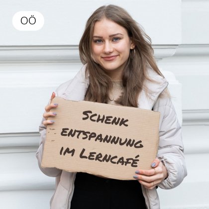 Schenk Kindern im Lerncafé Linz einen gemütlichen Sitzsack