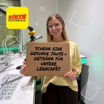 Schenk Kindern eine Jause und ein Getr&auml;nk