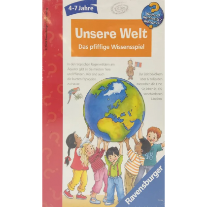 Wieso? Weshalb? Warum? Unsere Welt - Das pfiffige Wissensspiel - Ravensburger 