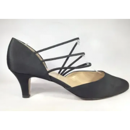 Peter Kaiser Damen Riemchen Pumps, schwarz - Gr. 39,5