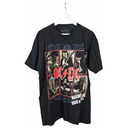 AC/DC Herren Band T-Shirt, schwarz - Gr. XL 