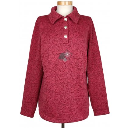 Damen Pullover, pink - L / 40