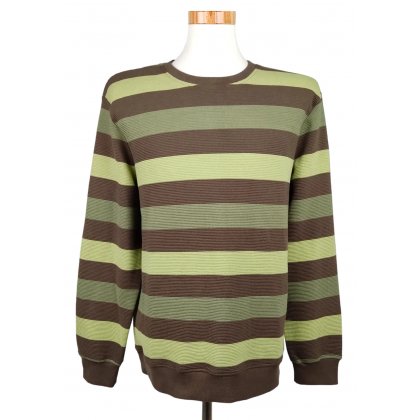 AFC nature lounge Herren Pullover, grün/braun - Gr. L