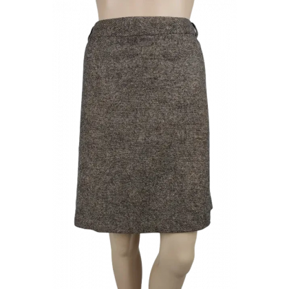 Jake*s Damen Rock braun/schwarz - Gr. 42