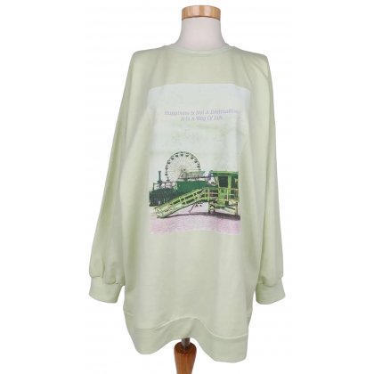 DeFacto Damen Pullover, gelb - Gr. XL