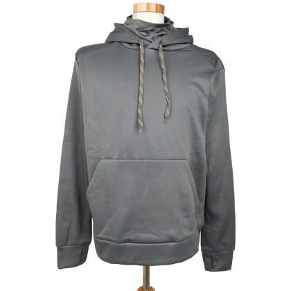 Crane Herren Ski Kapuzenpullover grau - Gr. L