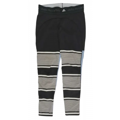 Adidas by Stella McCartney Leggings, schwarz/blau - Gr. M 