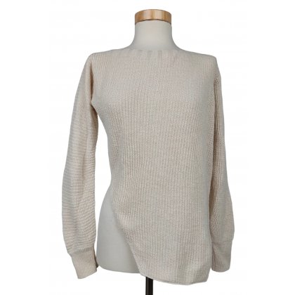 James Perse Damen Strickpullover, beige - Gr. XS