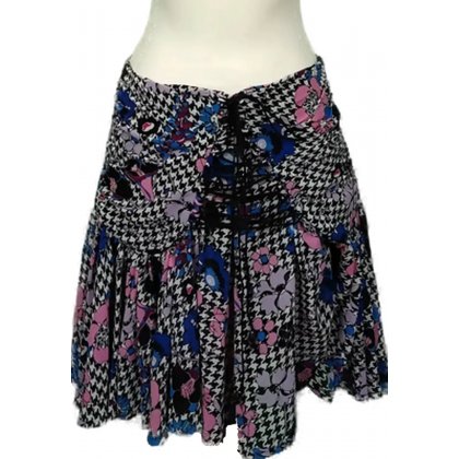 Guess Damenrock Blumenmuster Gr. M
