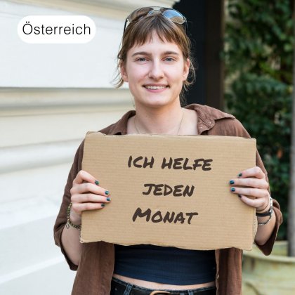 Hilfe-Abo: Monat für Monat Menschen in Österreich helfen