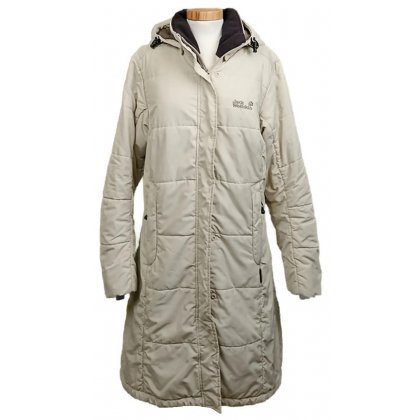 Jack Wolfskin Damen Mantel beige Gr. M
