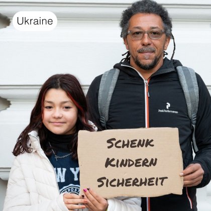 Unterst&uuml;tz Kinder in der Ukraine mit einem Aufenthalt im Kinderschutzzentrum