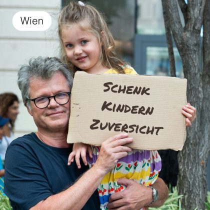 Schenk gefl&uuml;chteten Kindern St&auml;rke & Zuversicht