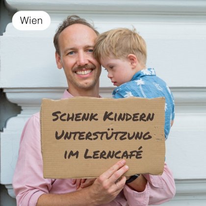 Schenk Kindern einen Tag im Lerncaf&eacute; 