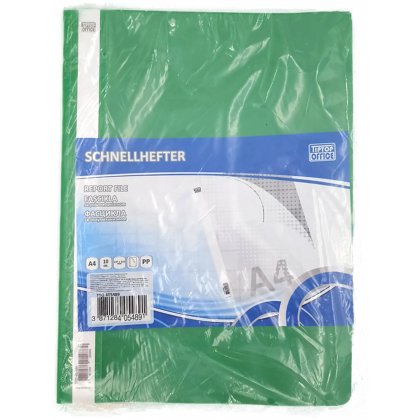 TIPTOP OFFICE Schnellhefter grün 10 Stk. A4