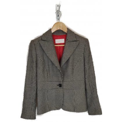 Valentino Damen Blazer schwarz/wei&szlig; ital. Gr. 46