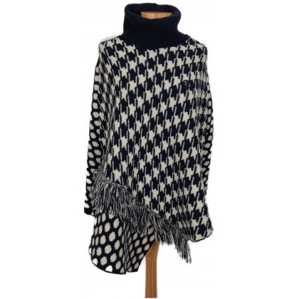 Armani Damen Poncho mehrfarbig Gr. L