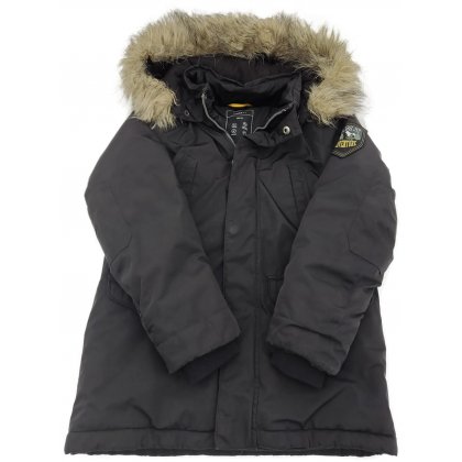 Name it Kinder Winter Jacke schwarz Gr. 128
