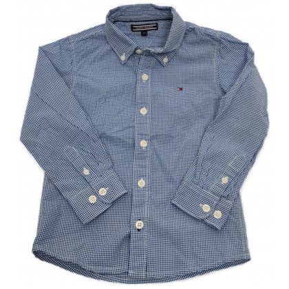 Tommy Hilfiger Kinder Hemd kariert Gr. 110