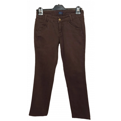 Trussardi Jeans Damen Jeans dunkelbraun Gr. UK 27