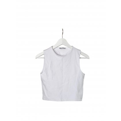 ZARA Damen Top, wei&szlig; - Gr. S / 36