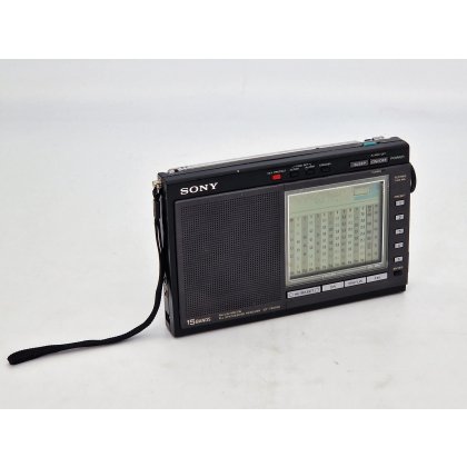 Sony ICF-7600DA Digitaler Weltempfänger / Radio - Schwarz (Ungeprüft / Bastlerware)
