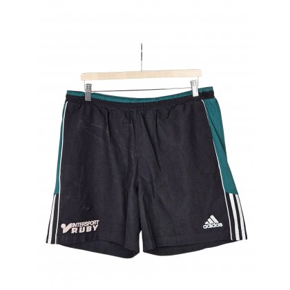 ADIDAS Herren Sportshorts, grün-schwarz, Gr. L