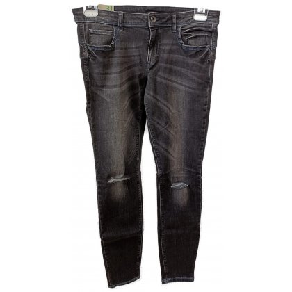 United Colors of Benetton Damen Jeans anthrazit Gr. 33