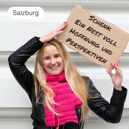 Schenk ein Nest voll Hoffnung