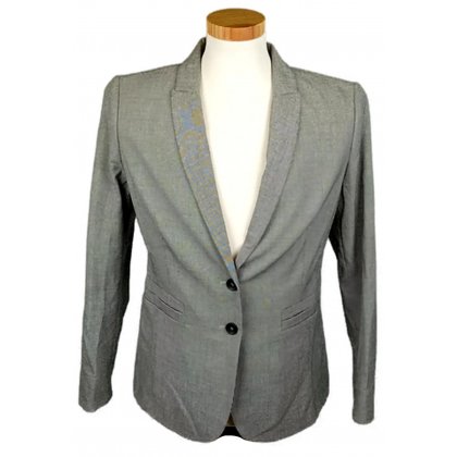 United Colors of Benetton Damenblazer schwarz/weiß gemustert Gr. 46