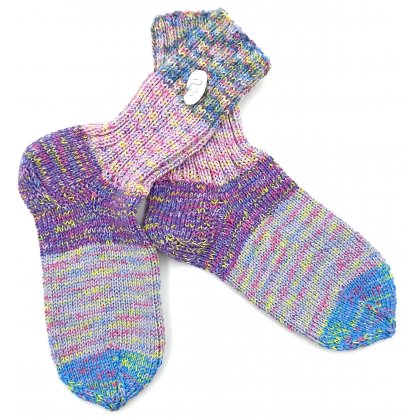 Handgestrickte Wollsocken Gr. 40