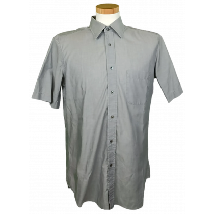 Hugo Boss Herren Hemd kurzarm grau Gr. M