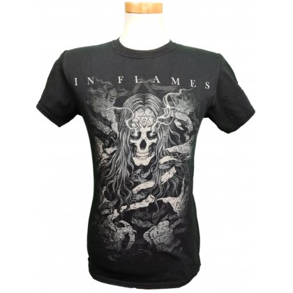 In Flames Herrenshirt schwarz Gr. S