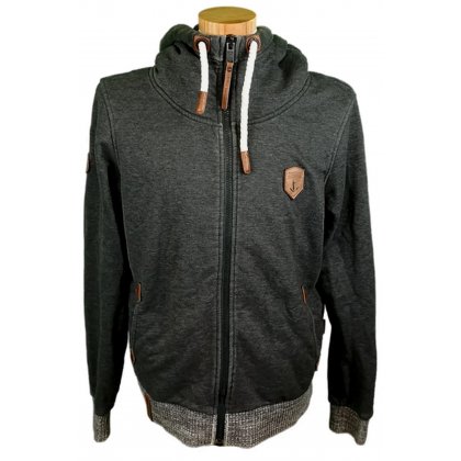 Naketano Herrenpullover grau Gr. XL