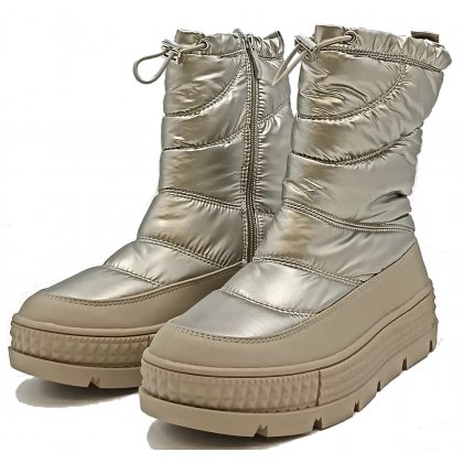 Tamaris Damen Schneestiefel Champagne Gr. 38