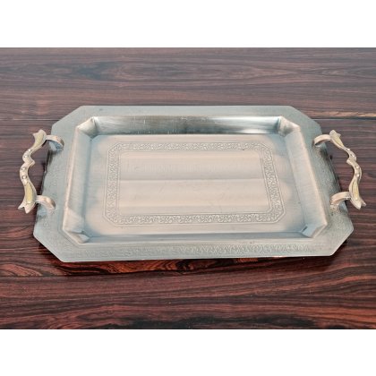 Dekoratives Metalltableau - L&auml;nge: ca. 44 cm