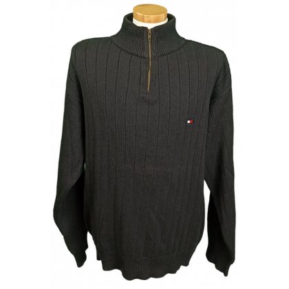 Tommy Hilfiger Herrenpullover schwarz Gr. L
