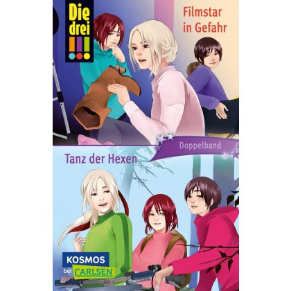 Die drei !!!: Filmstar in Gefahr / Tanz der Hexen (Doppelband) - Henriette Wich, Maja von Vogel