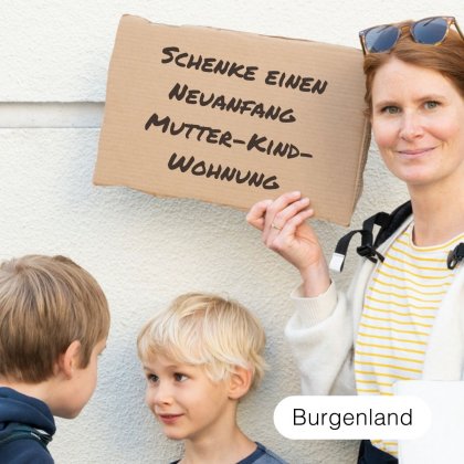 Schenk M&uuml;ttern einen Neuanfang in einer Mutter-Kind-Wohnung