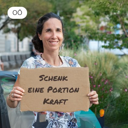 Schenk pflegenden Angeh&ouml;rigen eine Portion Kraft