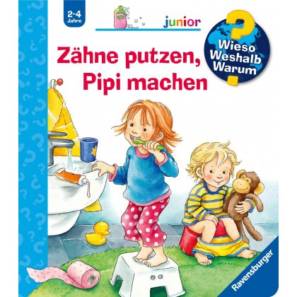 Wieso? Weshalb? Warum? junior, Band 52 - Zähne putzen, Pipi machen - Frauke Nahrgang