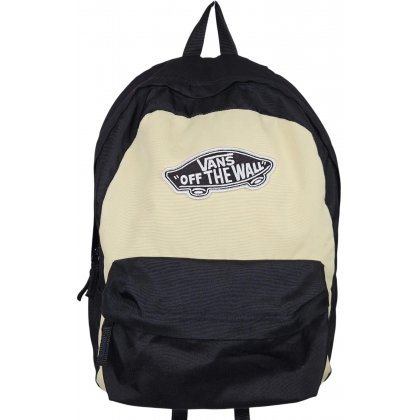Vans Rucksack, "Off the wall", creme/schwarz