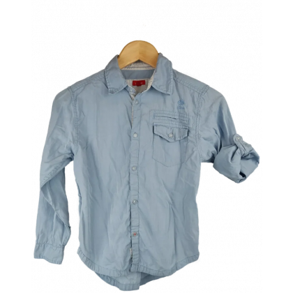 s.Oliver Kinder Hemd blau Gr. 140
